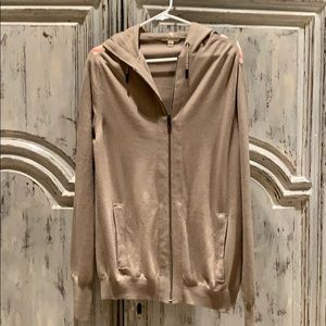 Burberry hooded cardigan